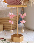 Peach Blossom Earrings