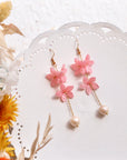 Peach Blossom Earrings