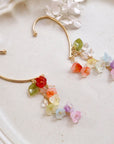 No Piercing Rainbow Earrings