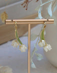 SALE - Resin Lily Of The Vally Earrings