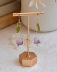 Shrink Plastic Tulip Earrings