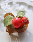 Apple Hair Clips