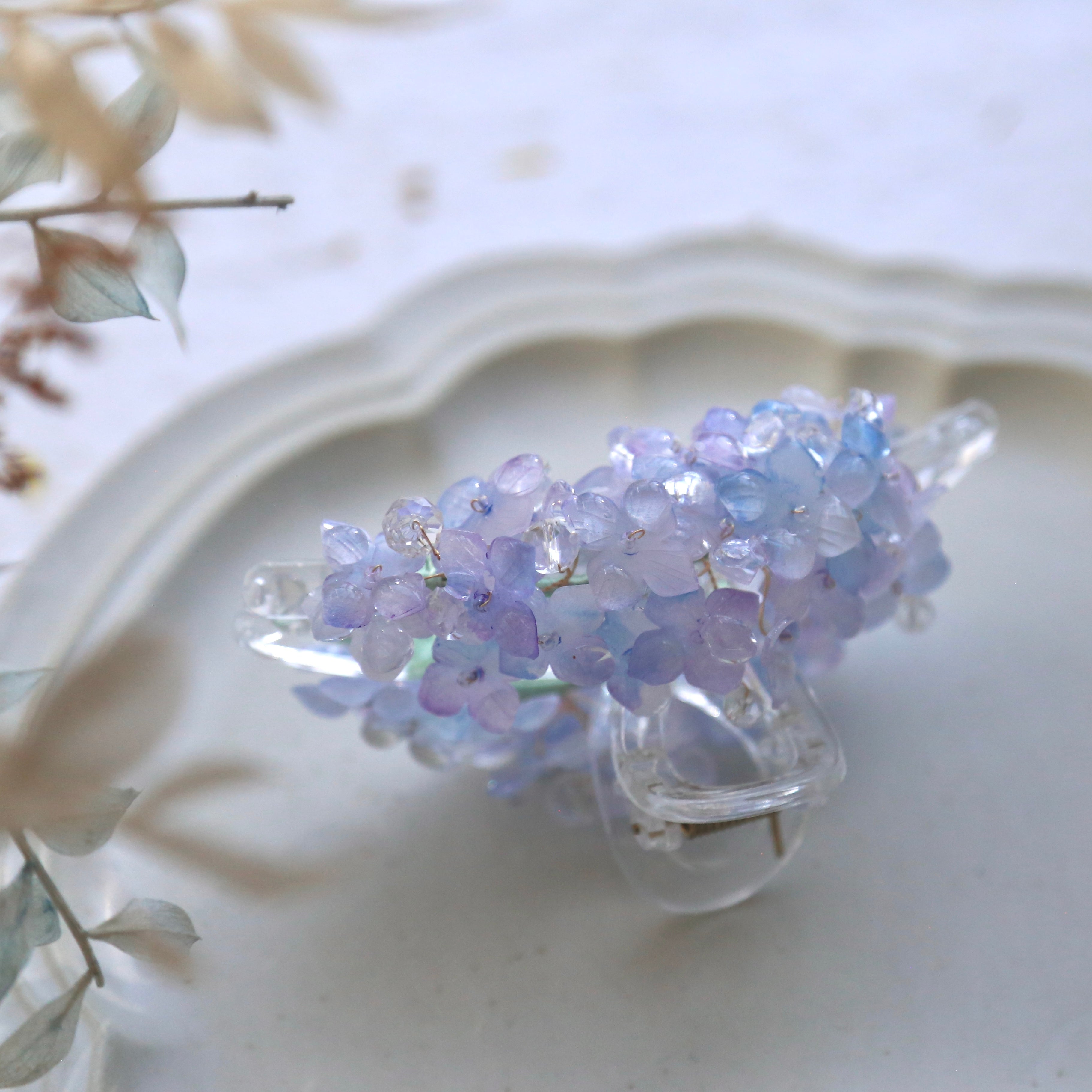 Hydrangea Gradient Hair claws