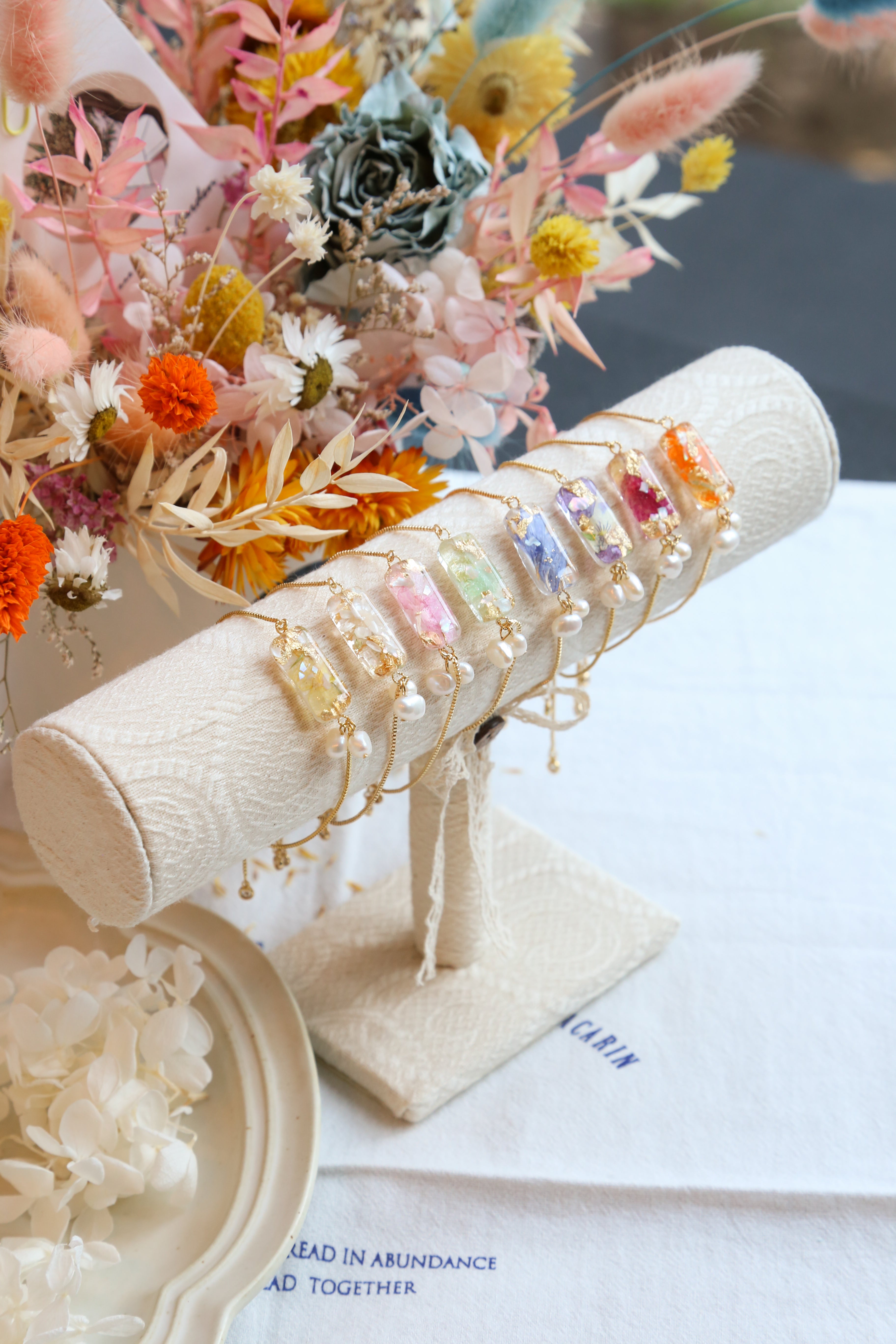 Dried Flower Bracelets