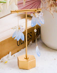 SALE - Glazed Petal Earrings