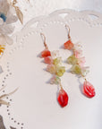 Colorful Flower& Petal Earrings