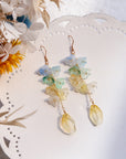 Colorful Flower& Petal Earrings