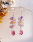 Colorful Flower& Petal Earrings