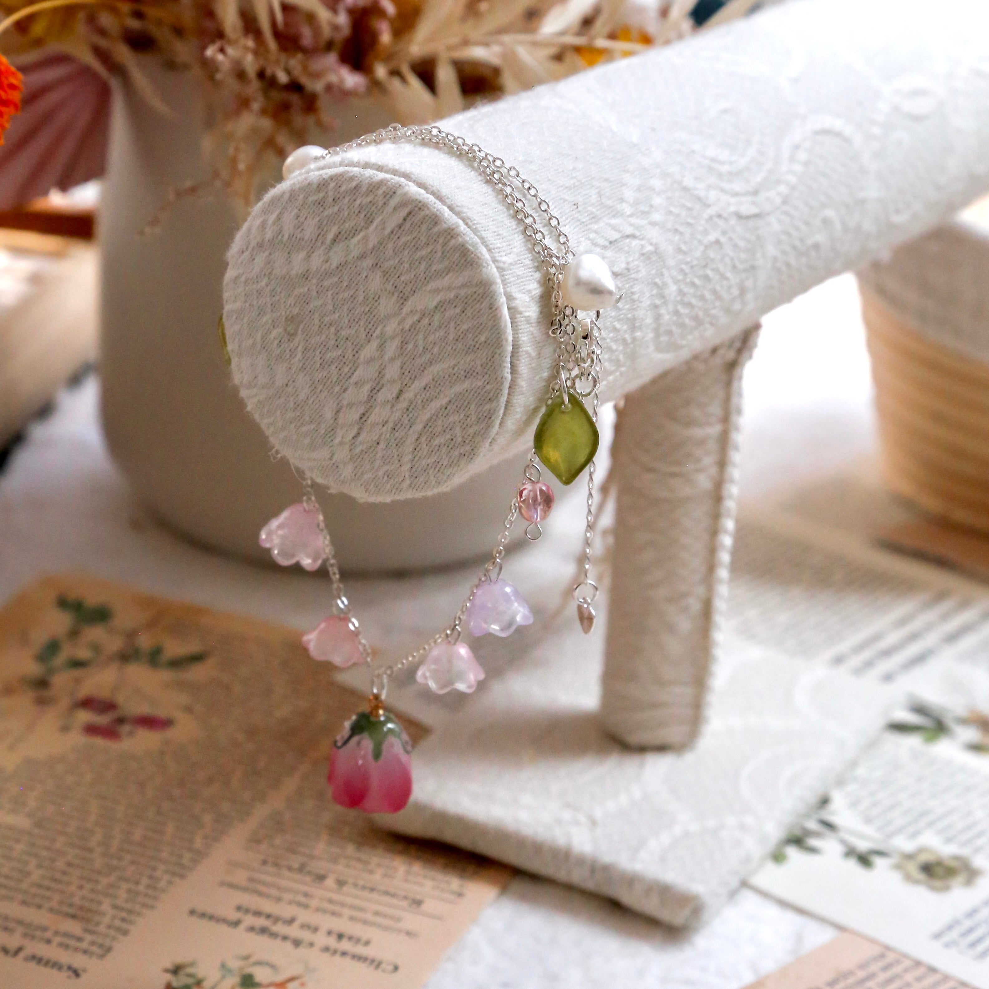 Rose & Lily Necklaces