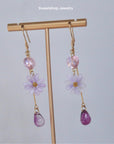Daisy Crystal Earrings