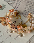 Orange Blossom Tassel Bracelet