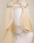 Custom – Wavy Hydrangea Leaf Tiara