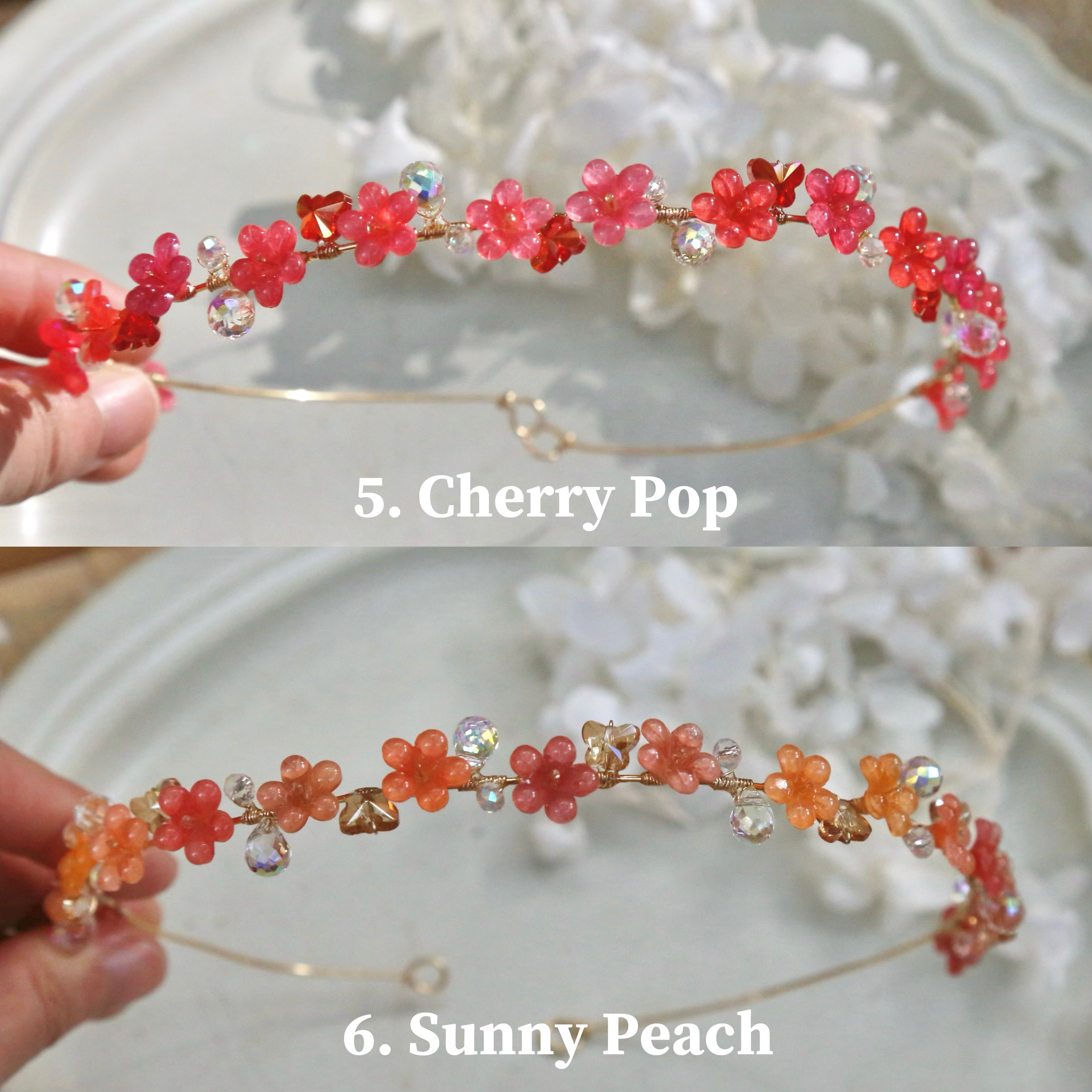 Multicolor Flower Headband