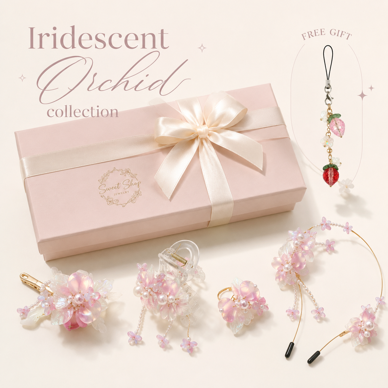Iridescent Orchid Collection Gift Set