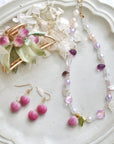 Wild Berry Crystal Necklace