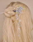Custom - Hydrangea Tassel Hair Stick