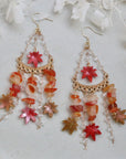 Maple Leaf Necklace Set