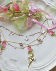 Tulip Fairy Necklace Set