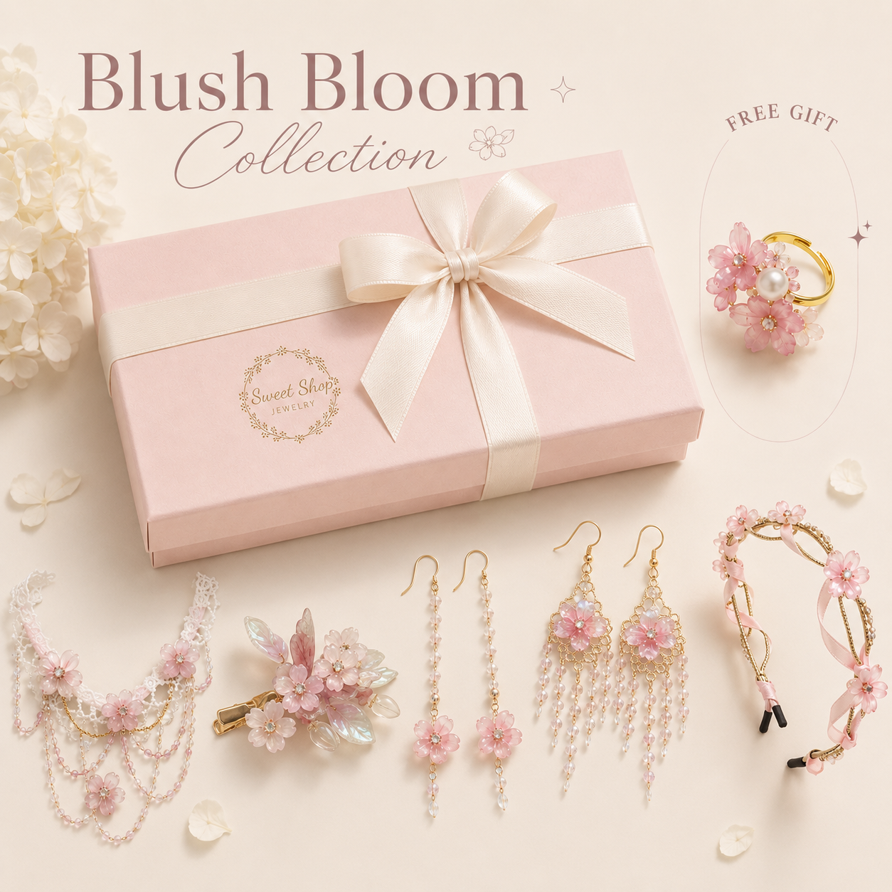 Blush Bloom Collection Gift Set