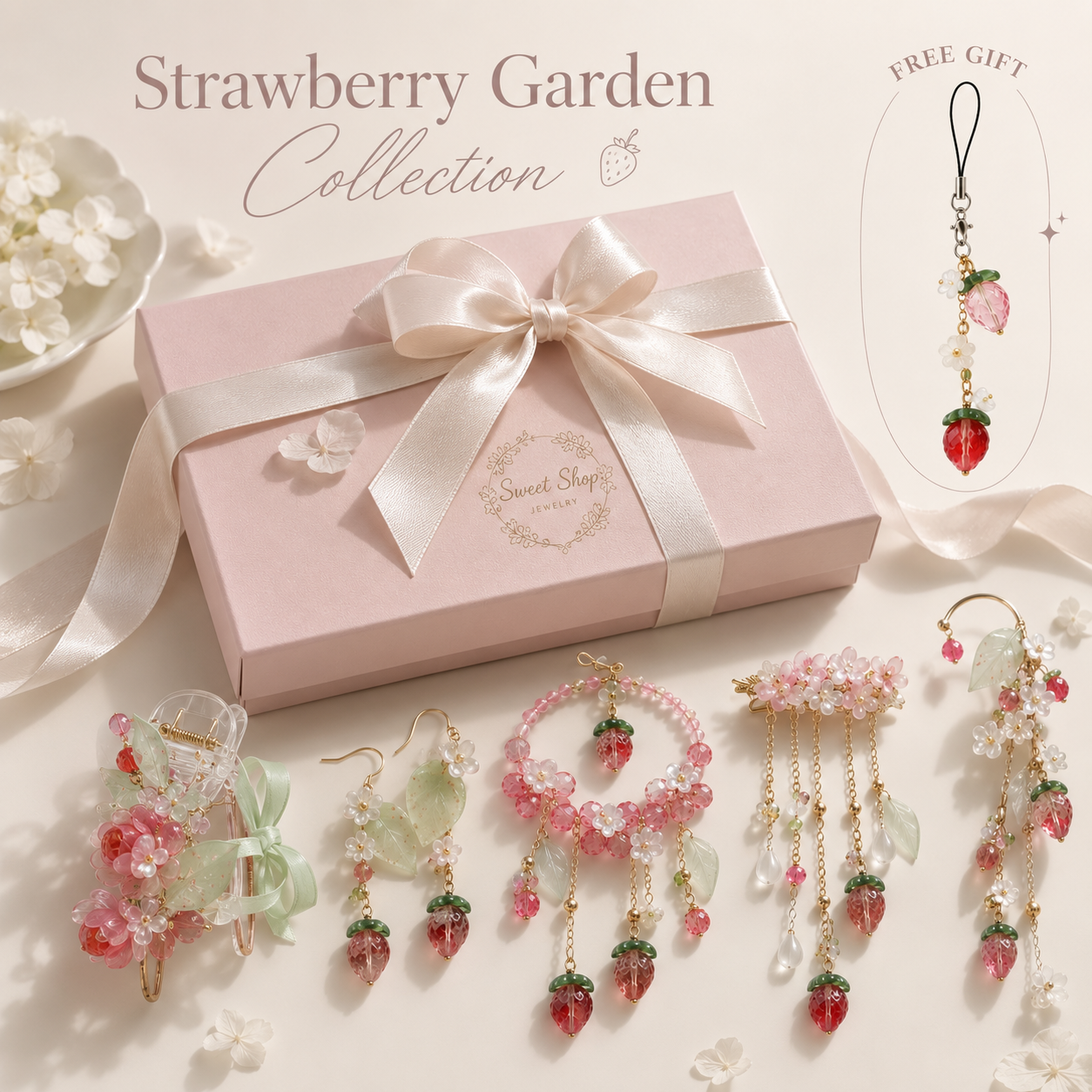 Strawberry Garden Collection Set