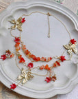 Maple Leaf Necklace Set