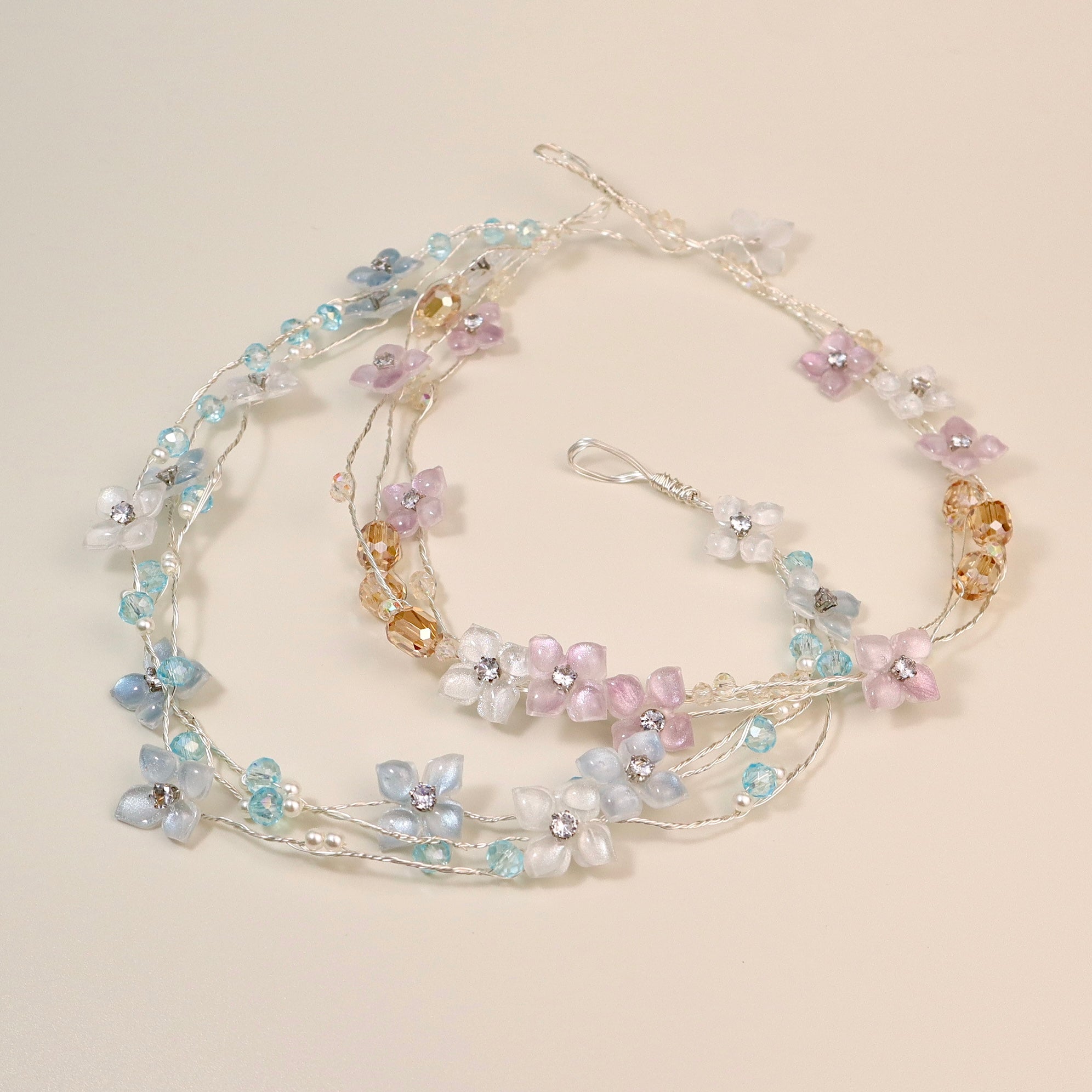 Custom – Hydrangea Floral Wreath Headpiece