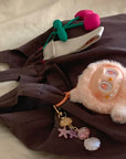 Shell & Starfish Bell Keychain