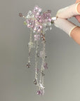 Lavender Hydrangea Star Hair Clip