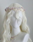 Hydrangea Crystal Tiara Headband