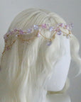 Hydrangea Crystal Tiara Headband