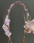 Triple-Layer Hydrangea Headband
