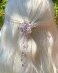 Lavender Hydrangea Star Hair Clip