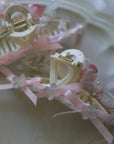 [LIMITED EDITION] Pink Rose Claw Clip