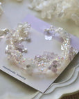 Lavender Hydrangea Bracelet
