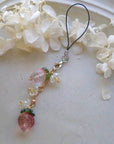 Strawberry Bloom Phone Charm
