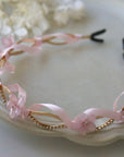 Blush Bloom Ribbon Headband
