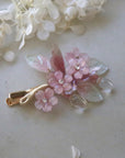 Blush Bloom Butterfly Hair Clip