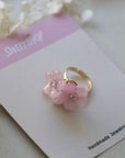 Blush Bloom Pearl Ring