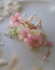 Peach Blossom Hair Claw