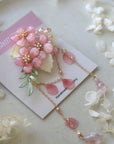 Peach Blossom Hair Clip