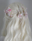 Iridescent Orchid Hair Clip
