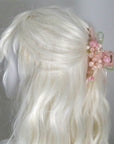 Pink Tulip Bloom Hair Claw