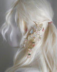 Strawberry Blossom Ear Cuff