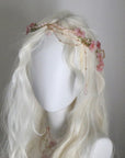 Peach Blossom Convertible Headband