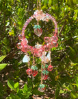 Strawberry Garden Dreamcatcher Car Charm