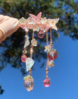 Strawberry Butterfly Hair Clip