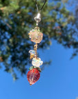 Strawberry Bloom Phone Charm