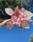 Blush Bloom Butterfly Hair Clip