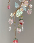Strawberry Blossom Ear Cuff