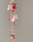 Strawberry Butterfly Ear Cuff